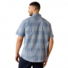 Ariat Mens Rebar Made Tough Durastretch Short Sleeve Work Shirt (Dark Denim) Ariat Mens Rebar Made Tough Durastretch Short Sleeve Work Shirt (Dark Denim)