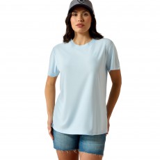 Ariat Womens Laguna Logo Short Sleeve T Shirt (Nantucket Breeze) Ariat Womens Laguna Logo Short Sleeve T Shirt (Nantucket Breeze)