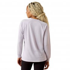Ariat Womens Rebar Heat Fighter Essential Long Sleeve T Shirt (Thistle) Ariat Womens Rebar Heat Fighter Essential Long Sleeve T Shirt (Thistle)