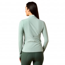 Ariat Womens Solveil 1/2 Zip Long Sleeve Baselayer (Blue Surf) Ariat Womens Solveil 1/2 Zip Long Sleeve Baselayer (Blue Surf)