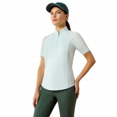 Ariat Womens Soquel 1/4 Zip Short Sleeve Baselayer (Starlight Blue) Ariat Womens Soquel 1/4 Zip Short Sleeve Baselayer (Starlight Blue)
