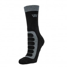 Woof Wear Short Bamboo Tech Riding Sock (Black/Grey) Woof Wear Short Bamboo Tech Riding Sock (Black/Grey)