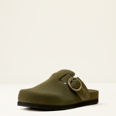 Ariat Women's Country Mule (Olive Suede) Ariat Women's Country Mule (Olive Suede)
