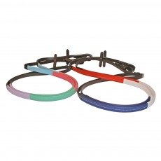 JHL Rubber Training Reins (Blue, Pink, Green & Lilac)