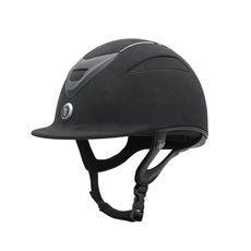 Gatehouse Conquest MKII Riding Hat (Suedette Crystal Black)