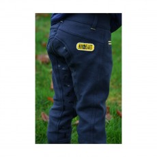 Little Rider Lancelot Full Silicone Breeches by Little Knight  (Navy/Yellow)