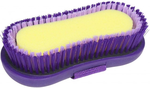Roma Soft Grip Sponge Brush (Purple)