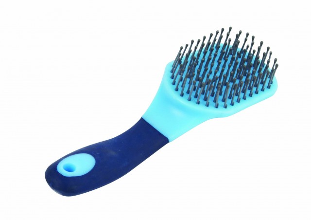 Roma Two Tone Mane & Tail Brush (Blue/Navy)