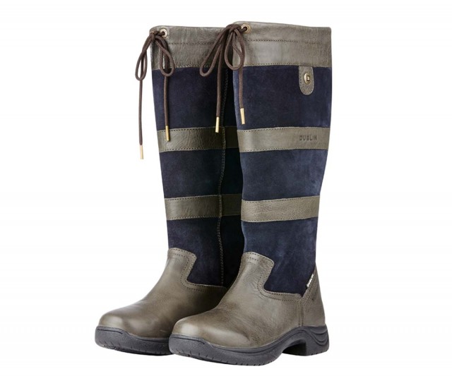 Dublin Ladies River Boots III (Charcoal/Navy)