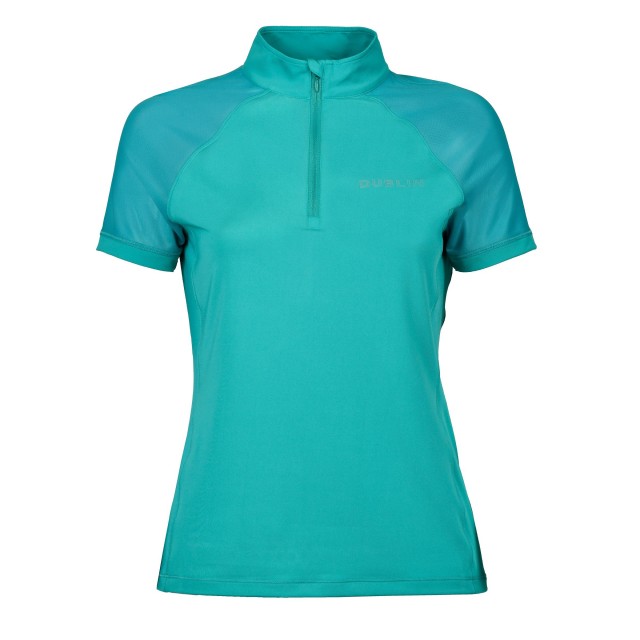 Dublin Ladies Sara Short Sleeve Top (Jade)