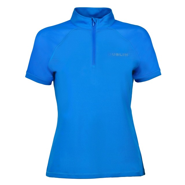 Dublin Ladies Sara Short Sleeve Top (Ocean)