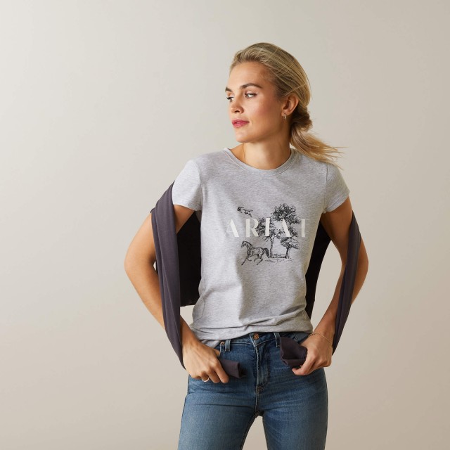 BOYFRIEND T-SHIRT | LIGHT HEATHER GREY