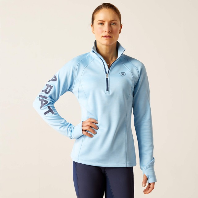 *Clearance* Ariat Women's Tek Team 1/4 Zip (Cote D'Azur)