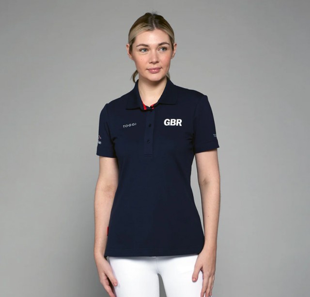 Toggi GBR Vilette Womens Polo Shirt (Navy)