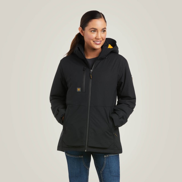 Ariat Women's Rebar Storm Fighter 2.0 Waterproof Jacket (Black)