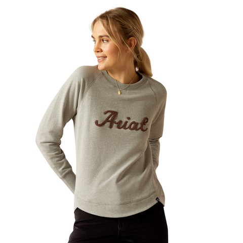 Ariat Women's Benicia Sweatshirt (Heather Grey)