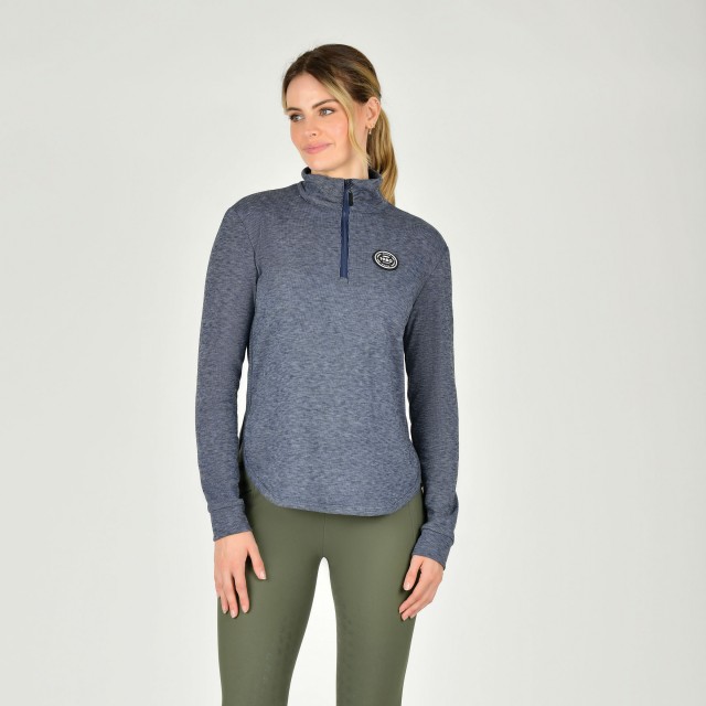 Weatherbeeta London Layer Long Sleeve Top (Navy Iris)