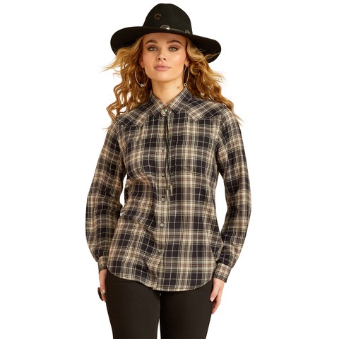 Ariat Women's Billie Jean Western Shirt (Cheyenne Plaid)