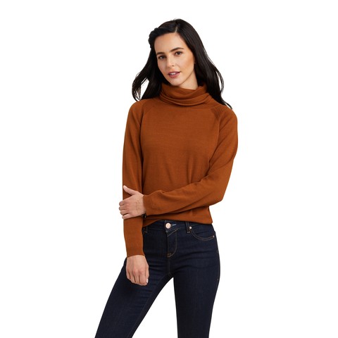 Ariat Womens Lexi Sweater (Chestnut)