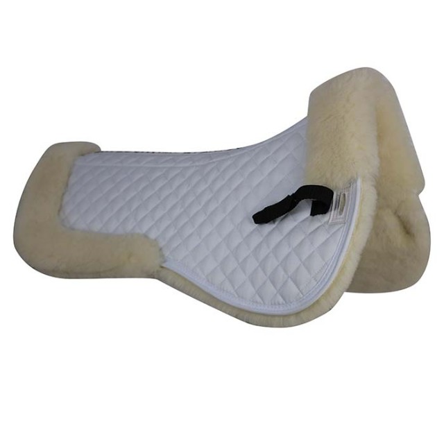 Woof Wear Sheepskin Half Pad (White)