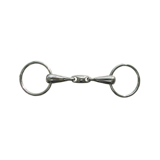 JHL Pro Steel Loose Ring Snaffle With Lozenge - Old Dairy Saddlery